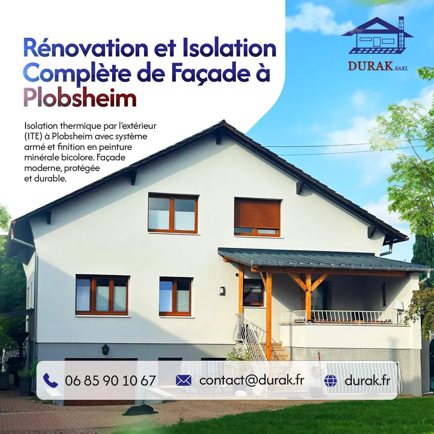 ITE et rénovation à Plobsheim