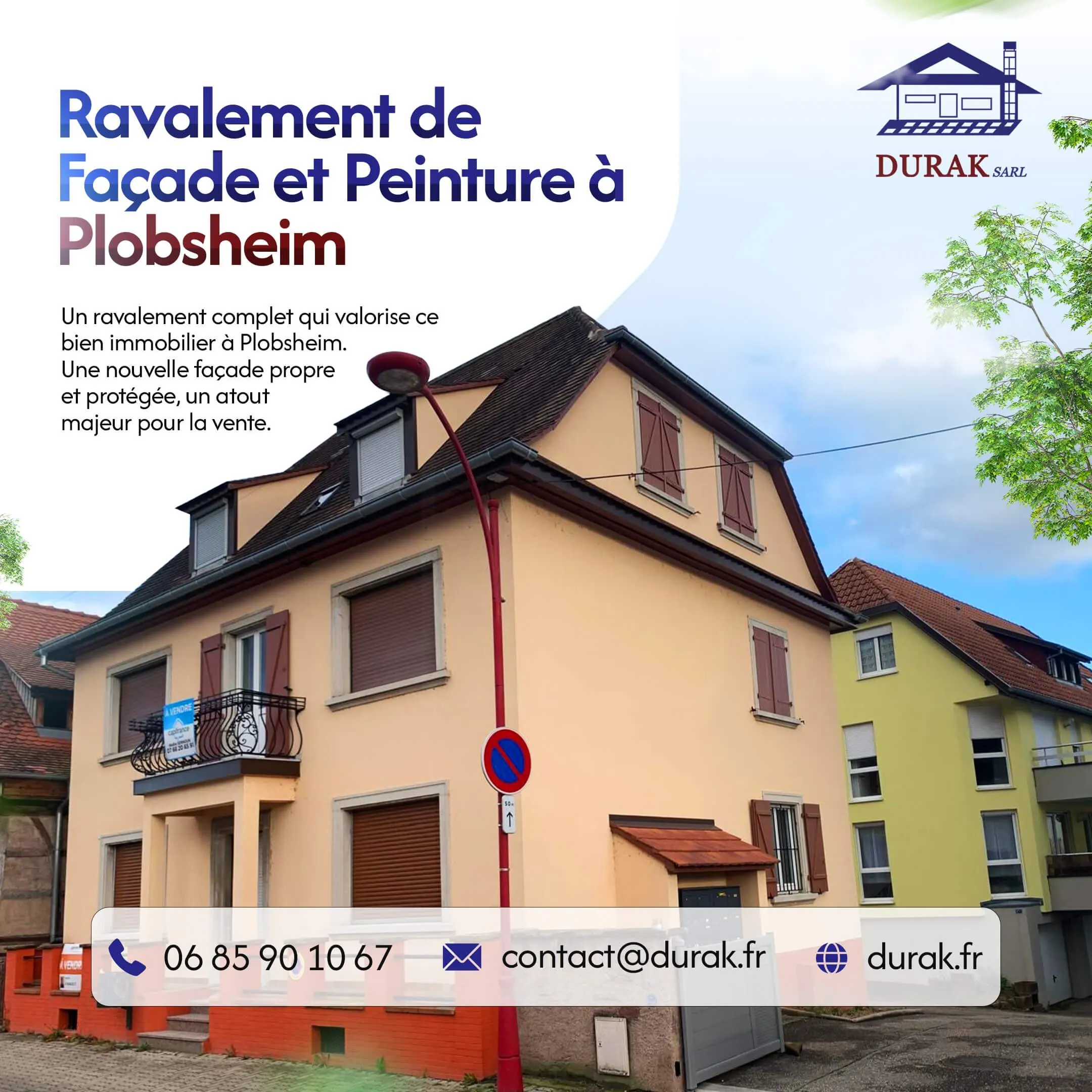 Ravalement avant vente à Plobsheim